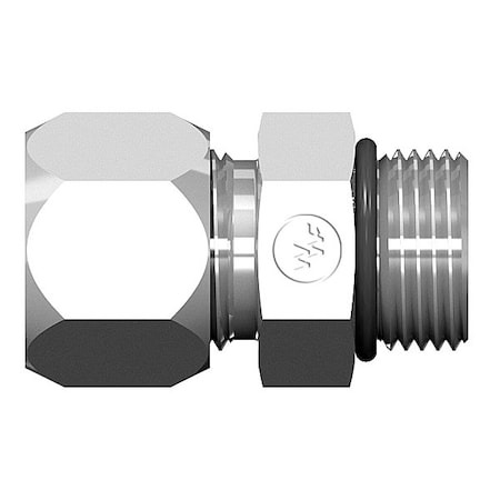 Flareless Compression To Male O-Ring Boss Straight